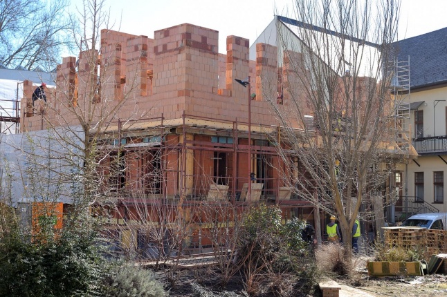 Új püspöki rezidencia épül - fotó Szarka Lajos