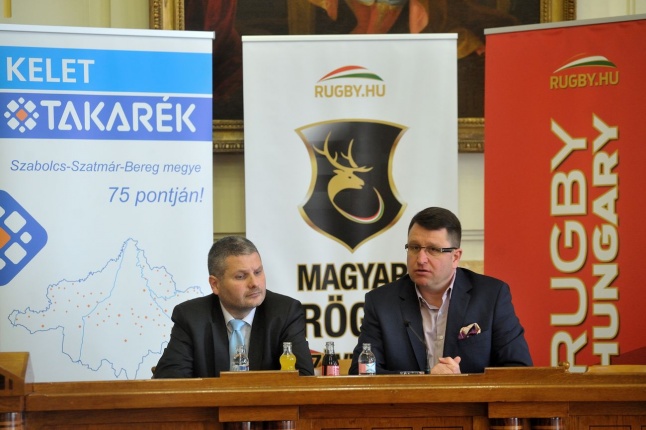 Rögbi sajtótájékoztató - fotó Szarka Lajos