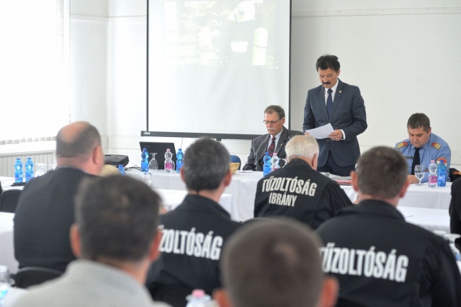 Ülésezett a tűzoltó szövetség - fotó Szarka Lajos