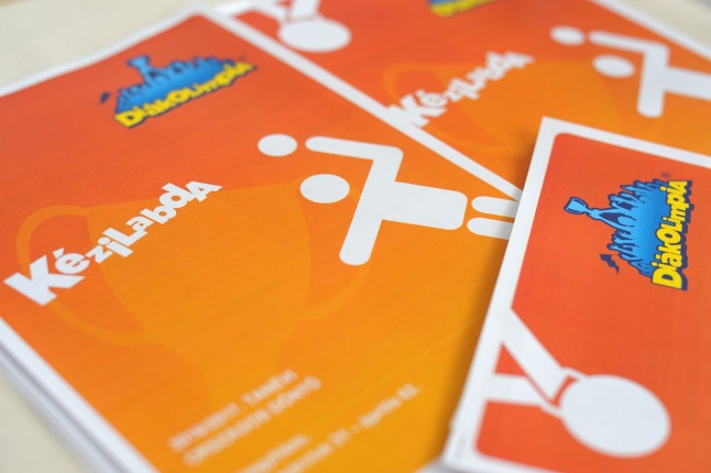 Diákolimpia kézilabda sajtótájékoztató - fotó Szarka Lajos