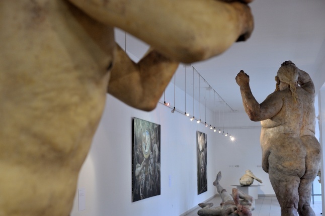 Virgilius Moldovan kiállítása - fotó Szarka Lajos