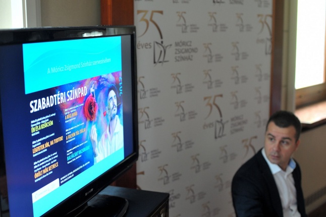 Szabadtéri Színpad sajtótájékoztató - fotó Szarka Lajos