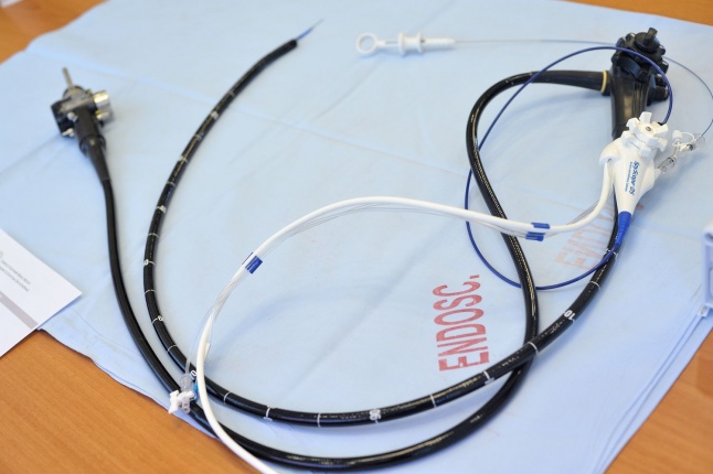 Diagnosztikai adomány a kórháznak - fotó Szarka Lajos