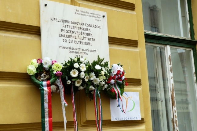 Emlékezés a felvidéki magyar családokra - fotó Szarka Lajos