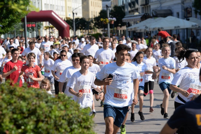 Elrajtolt az Electrolux futás 