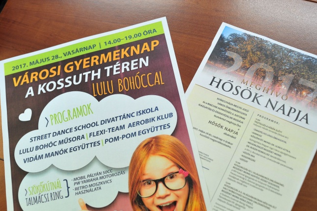 Városi programok sajtótájékoztató - fotó Szarka Lajos