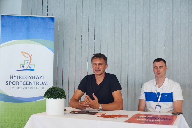 Streetball sajtótájékoztató - fotó Szarka Lajos