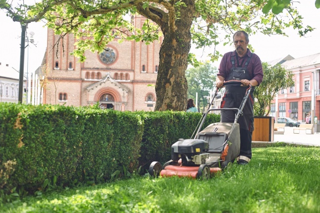 Belváros szépítés - fotó Szarka Lajos