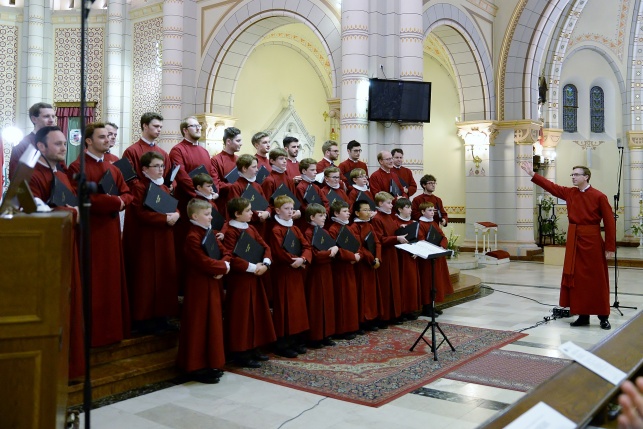 A New College Oxford kórus Nyíregyházán lépett fel