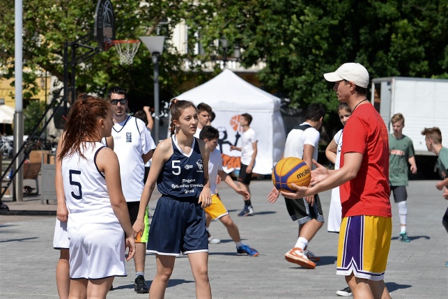 Streetball a Kossuth téren