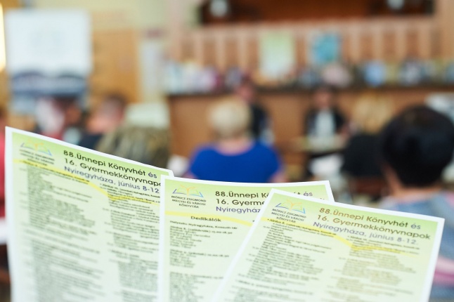 Ünnepi Könyvhét sajtótájékoztató - fotó Szarka Lajos