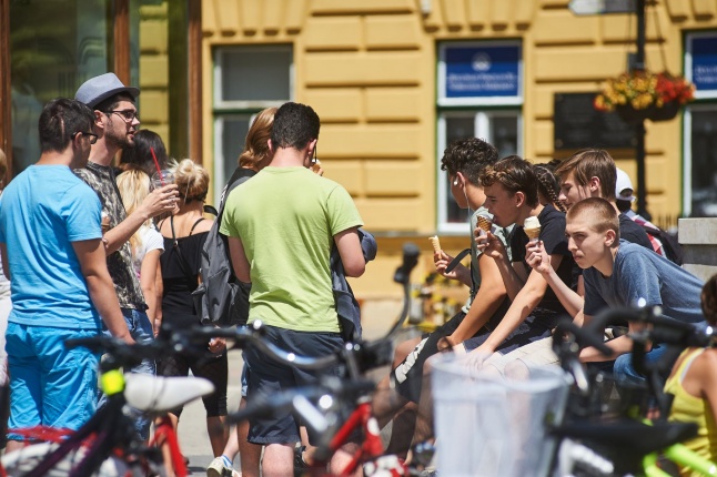 Elkezdődött a vakáció - fotó Szarka Lajos