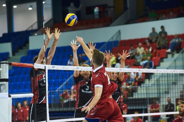 Magyarország-Dánia férfi röplabda - fotó Szarka Lajos