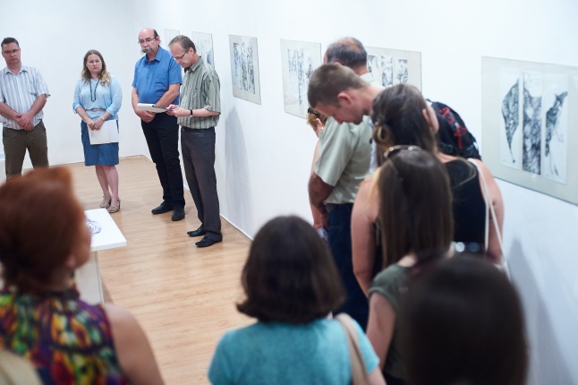 Szepessy Béla és Zielinski Tibor kiállítása - fotó Szarka Lajos