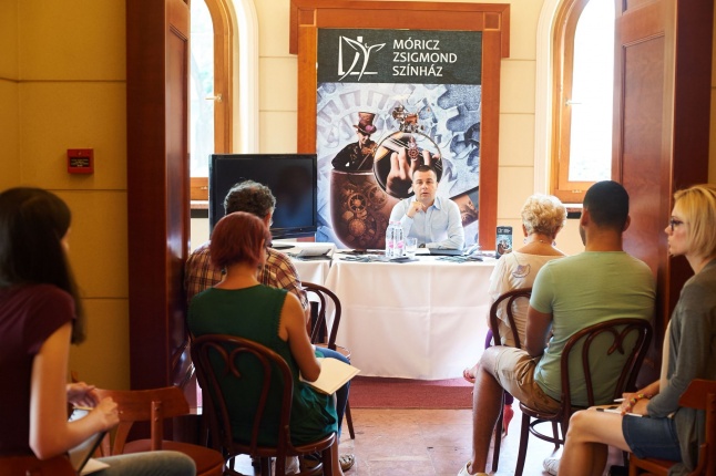 Színházi évad sajtótájékoztató - fotó Szarka Lajos