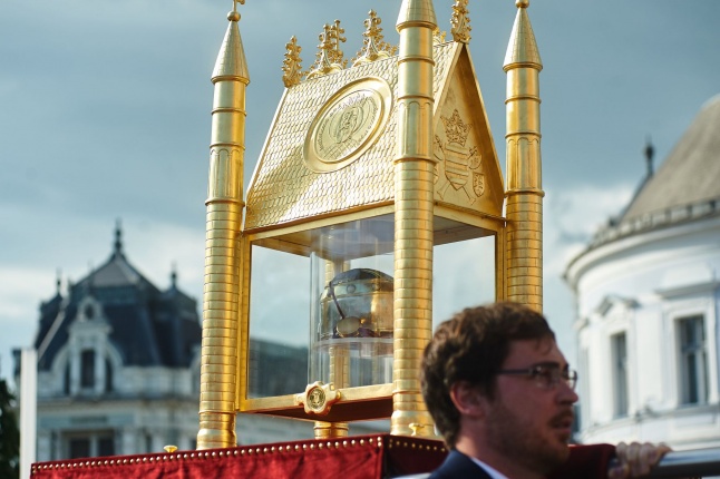 Szent László ereklye Nyíregyházán - fotó Szarka Lajos