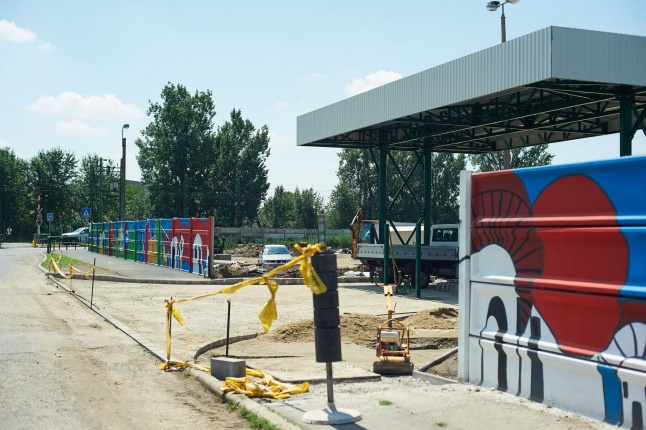 Helyszíni szemle a Vásártéren - fotó Szarka Lajos