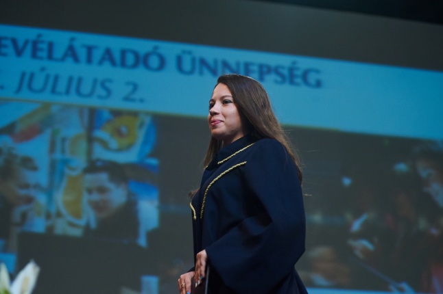 Diplomaosztó ünnepség az egyetemen I - fotó Szarka Lajos