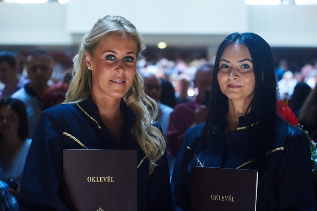 Diplomaosztó ünnepség az egyetemen II - fotó Szarka Lajos