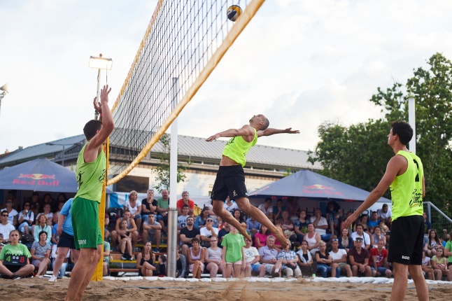 Strandröpi OB férfi döntő - fotó Szarka Lajos
