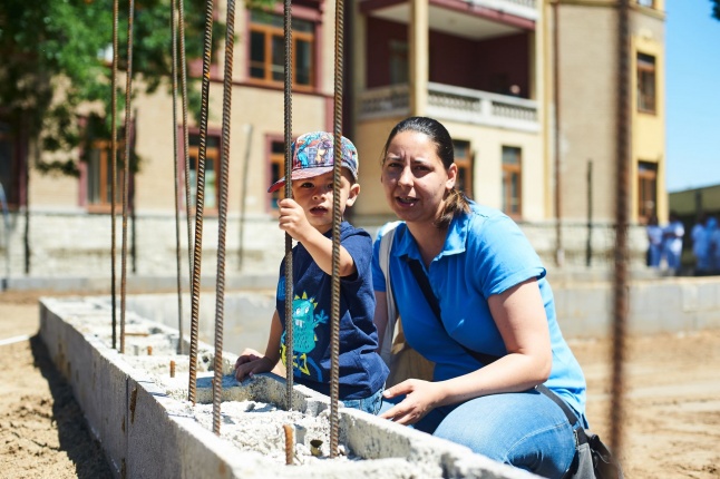 Óvoda épül a kórház területén - fotó Szarka Lajos