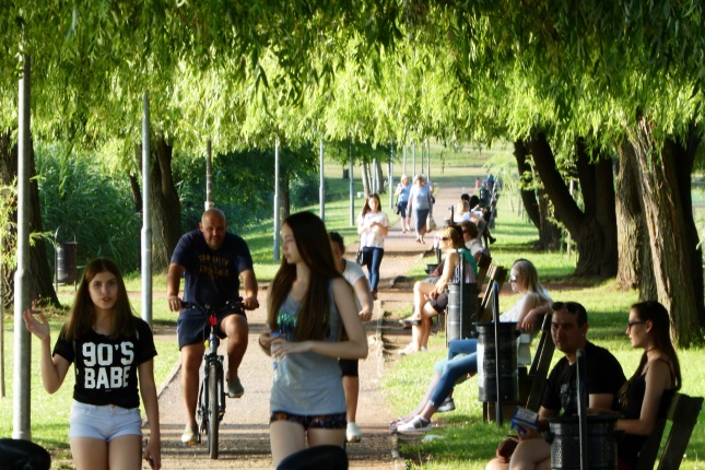 Vasárnap délután a Bujtoson- fotó Szarka Lajos