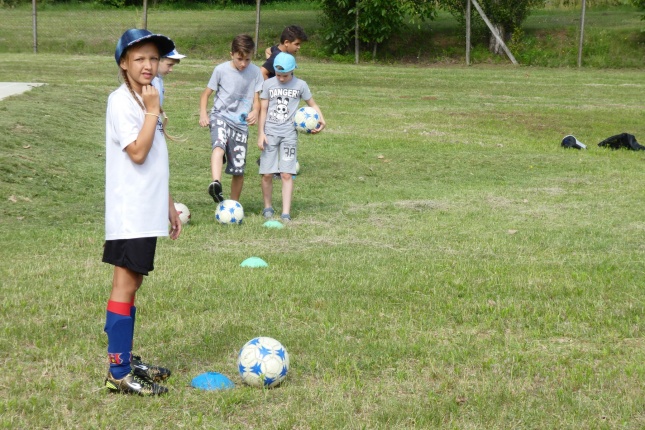 Nyírszőlősi focitábor - fotó Szarka Lajos