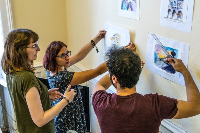 EVS kiállítás megnyitó