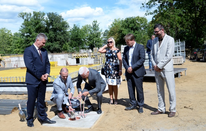 Sóstó Hotel-ünnepélyes alapkőletétel