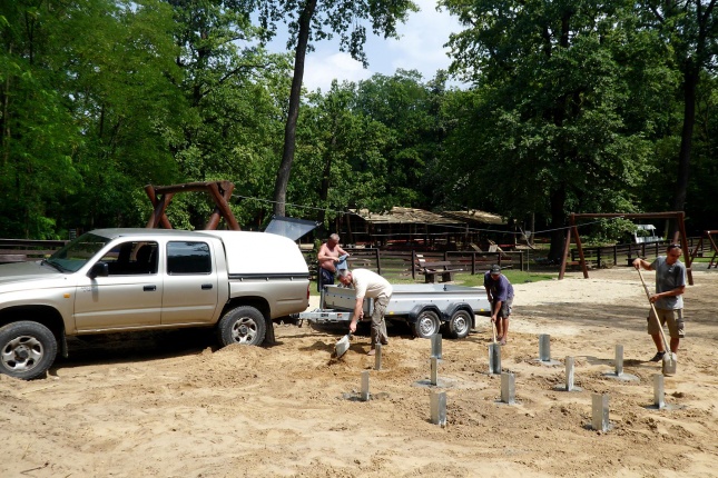 Felújítások a Sóstói erdőben - fotó Szarka Lajos