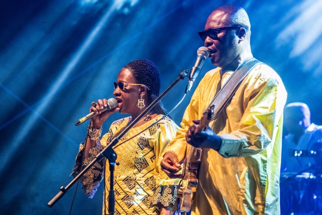 Amadou & Mariam a VIDOR Fesztivál nagyszínpadán - fotó Kohut Árpád