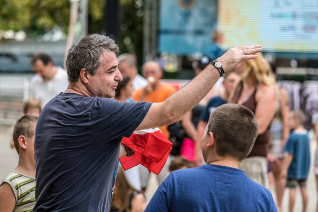 Rike egyedülálló trükkjei - fotó Kohut Árpád