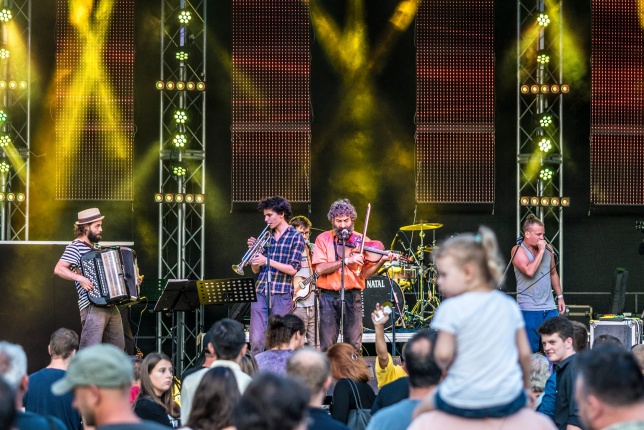 Zuboly koncert a nagyszínpadon - fotó Kohut Árpád