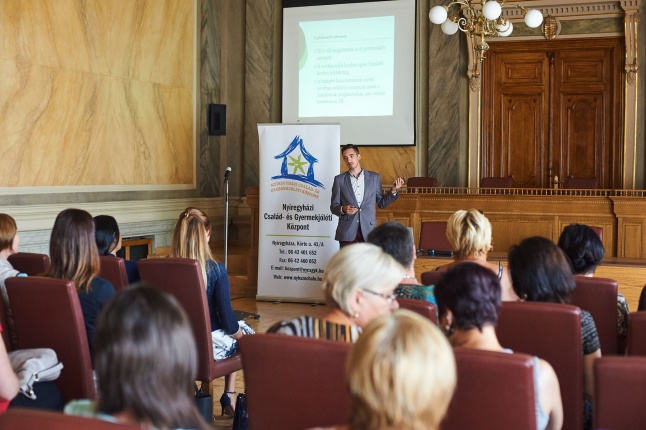 Drogprevenciós konferencia a Városházán - fotó Szarka Lajos