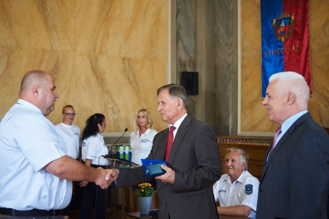 Polgárőrök kitüntetése - fotó Szarka Lajos