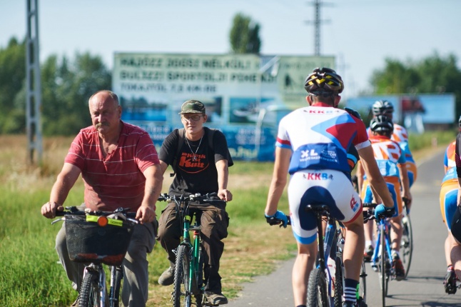 Tokaji kerékpárút átadó - fotó Szarka Lajos