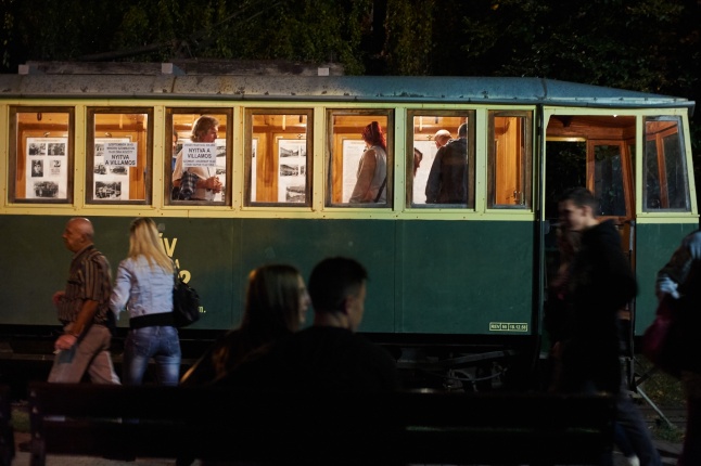 106 éves a villamos - fotó Szarka Lajos