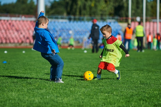 Ovifoci a stadionban - fotó Szarka Lajos