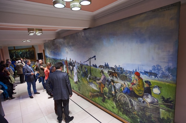 Z. Szalay Pál festménye - fotó Szarka Lajos