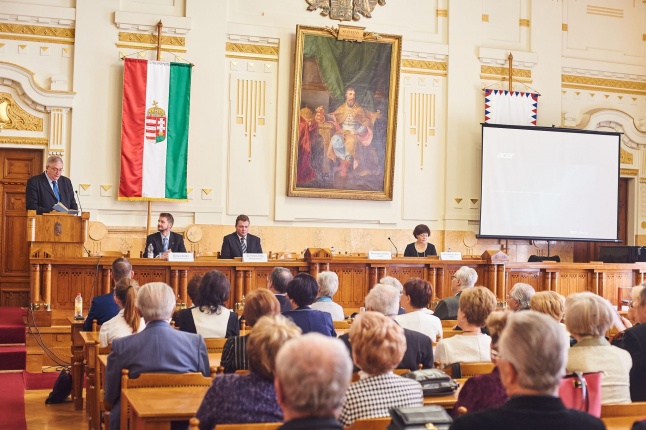 Bessenyei emlékülés Nyíregyházán - fotó Szarka Lajos
