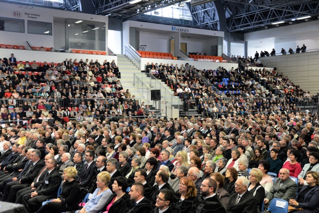 Reformátusok találkozója a Continentál Arénában - fotó Trifonov Éva