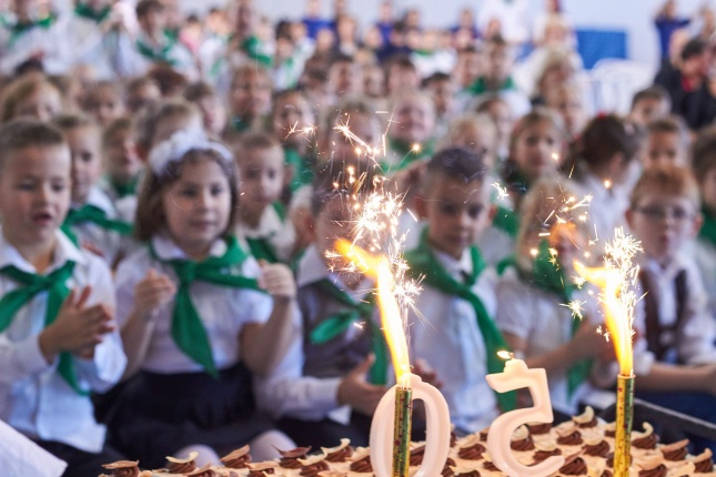 Jubilál a Kertvárosi iskola - fotó Szarka Lajos