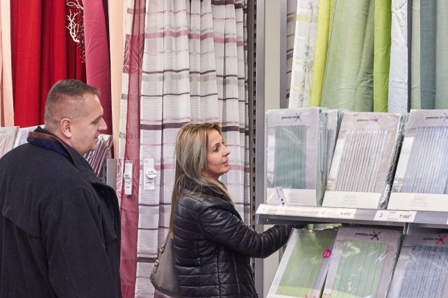 Egy kis Szieszta a Mömax-ban - fotó Szarka Lajos