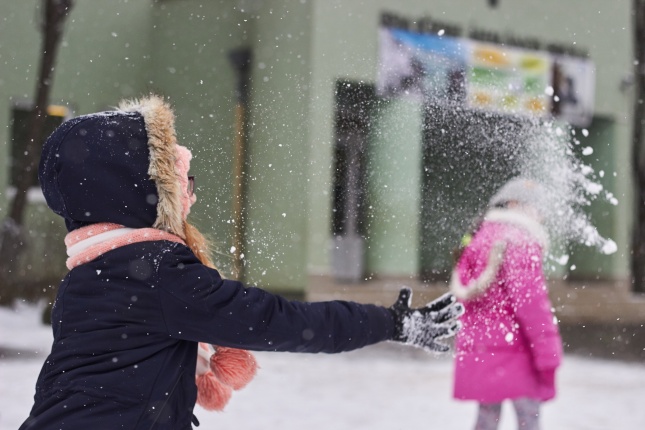Hideg csata a Bem iskolában - fotó Szarka Lajos