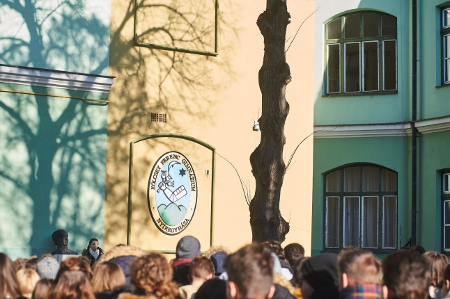 MKN a Kölcsey gimiben - fotó Szarka Lajos