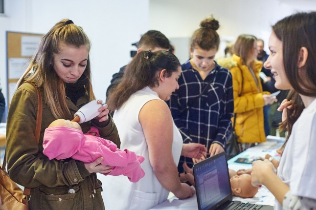 Nyílt Nap az EÜ főiskolán 2018 - fotó Szarka Lajos