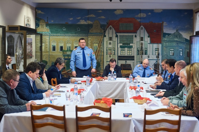 Megyei Tűzmegelőzési Bizottság ülése - fotó Szarka Lajos
