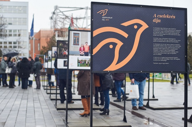 A cselekvés díja - fotó Szarka Lajos