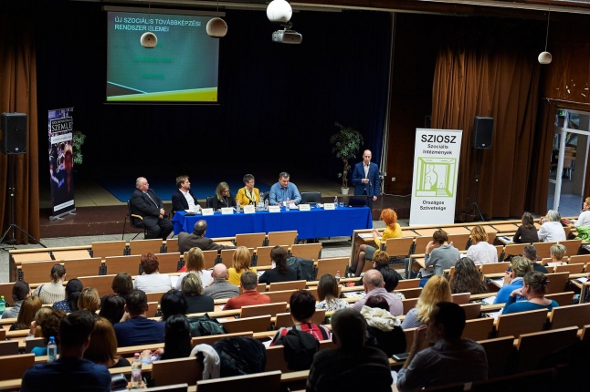 Szociális szakmai konferencia - fotó Szarka Lajos