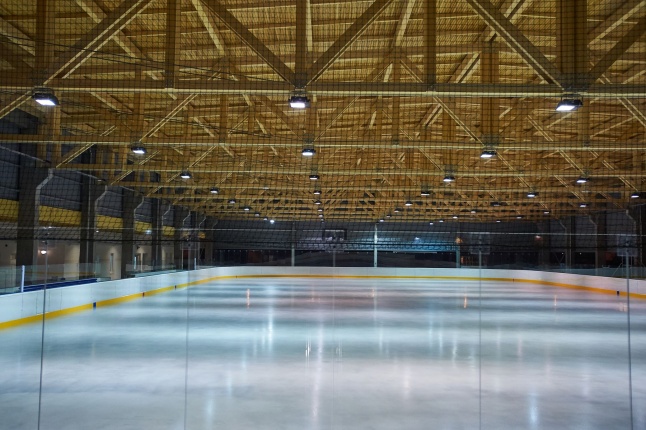 Jégpálya munkálatok - fotó Szarka Lajos